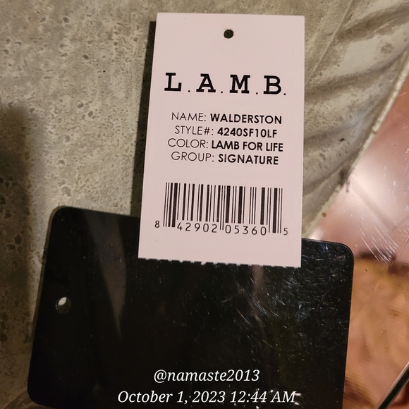 L.A.M.B. Gwen Stefani Lamb For Life Walderston Signature Satchel Luxury Bag #536 - Picture 11 of 13